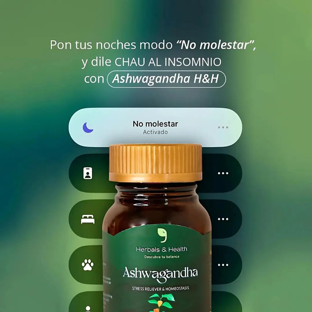 ASHWAGANDHA "Regálate calma. Regálate bienestar"