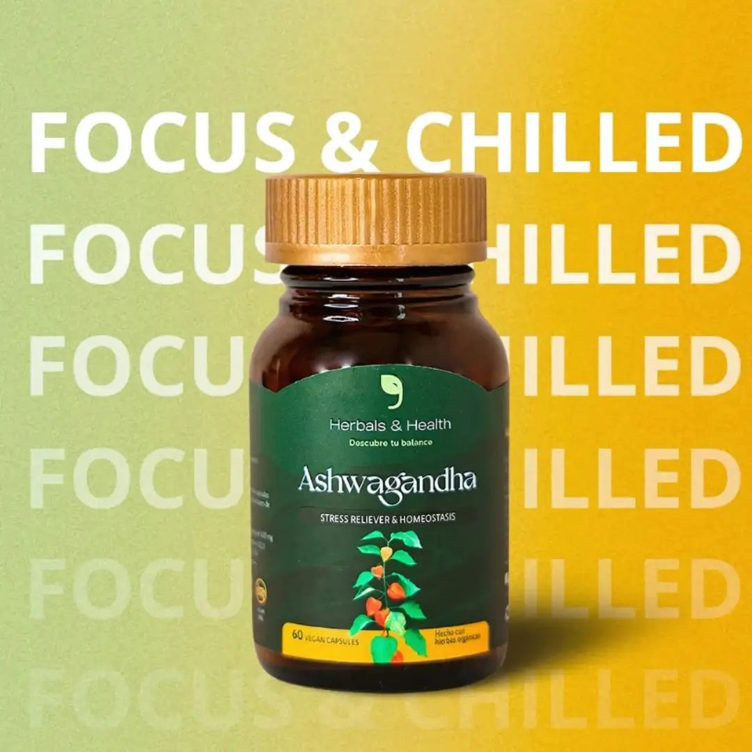 ASHWAGANDHA "Regálate calma. Regálate bienestar"