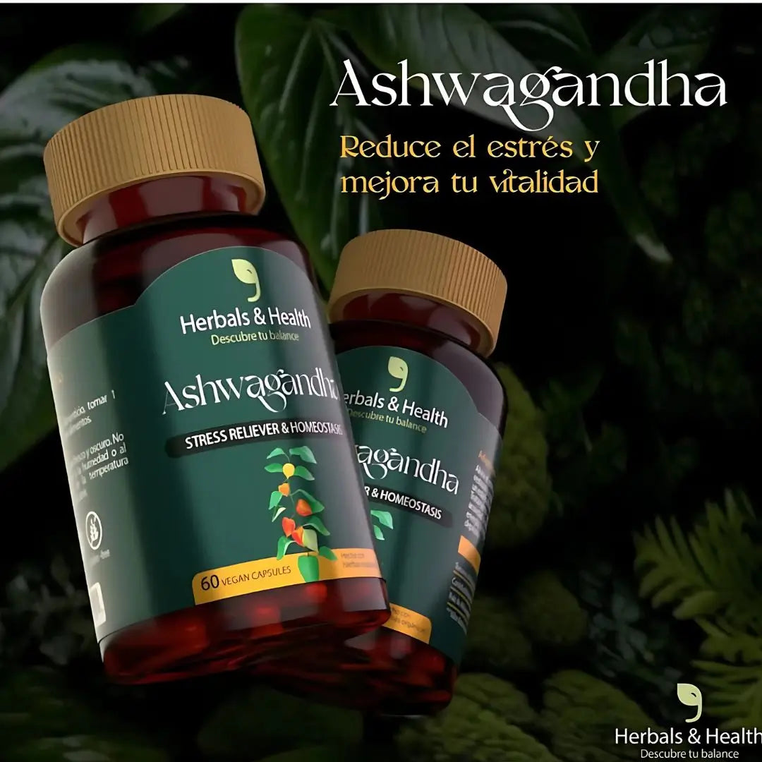 ASHWAGANDHA "Regálate calma. Regálate bienestar"