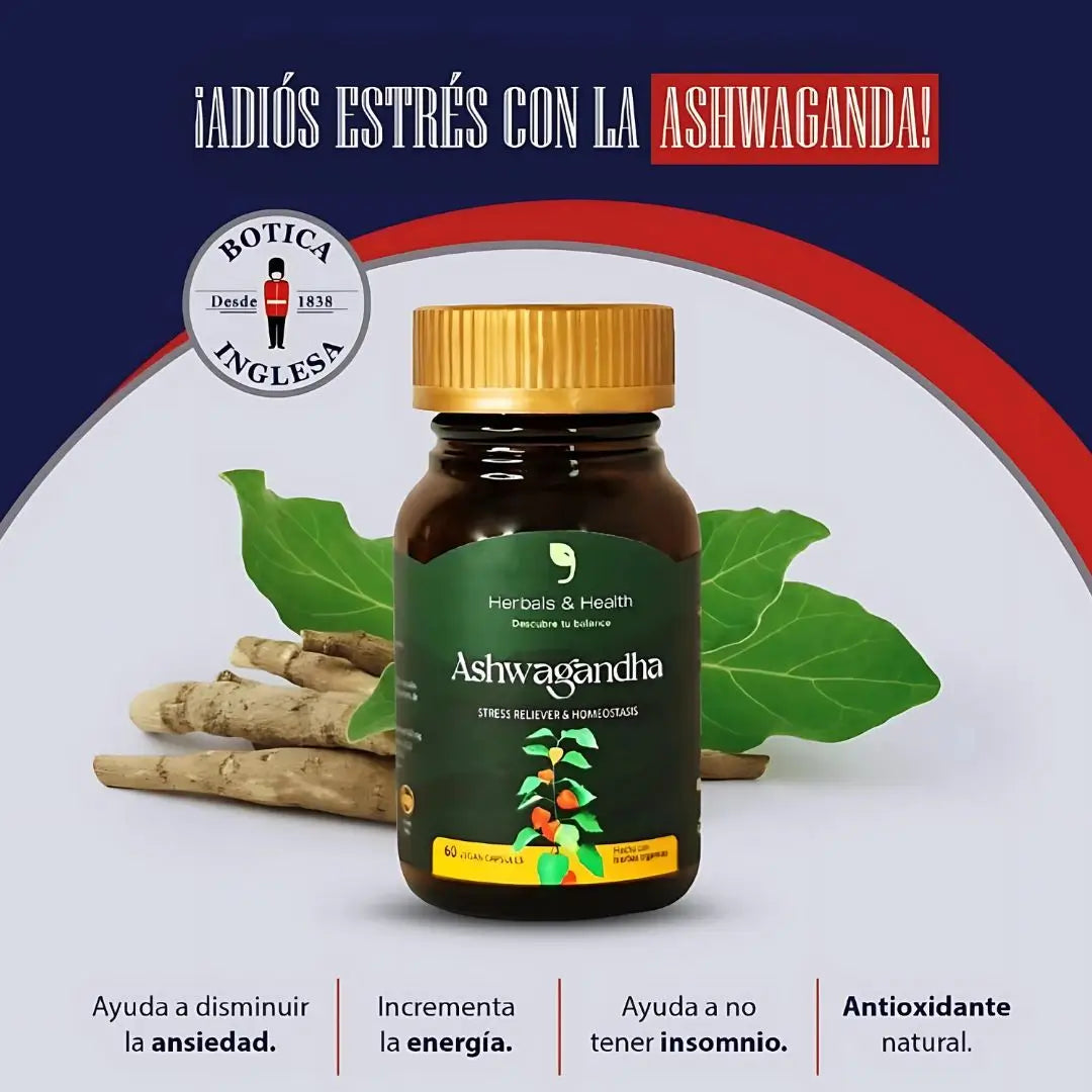 ASHWAGANDHA "Regálate calma. Regálate bienestar"