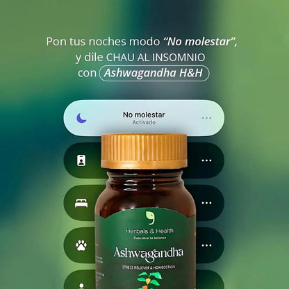 ASHWAGANDHA "Regálate calma. Regálate bienestar"