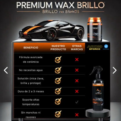 ¡PREMIUM WAX + Regalos Exclusivos!